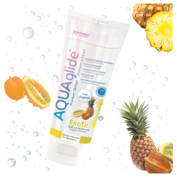 AQUAglide - λιπαντικό με βάση το νερό - exotic - 100ml