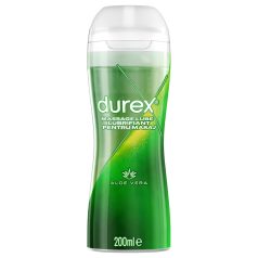 Durex 2σε1 λάδι μασάζ - Αλόη Βέρα (200ml)