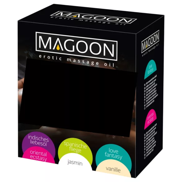 Magoon - σετ λάδια μασάζ - 6 τεμάχια x 100ml