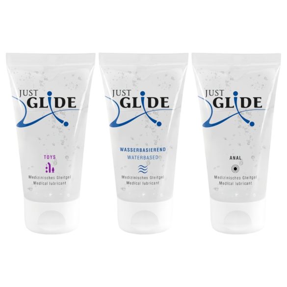 Σετ λιπαντικών Just Glide (3x50ml)