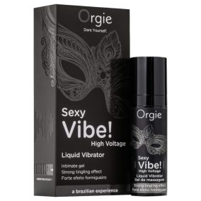   Orgie Sexy Vibe Υψηλή Τάση - υγρό δονητής unisex (15ml)