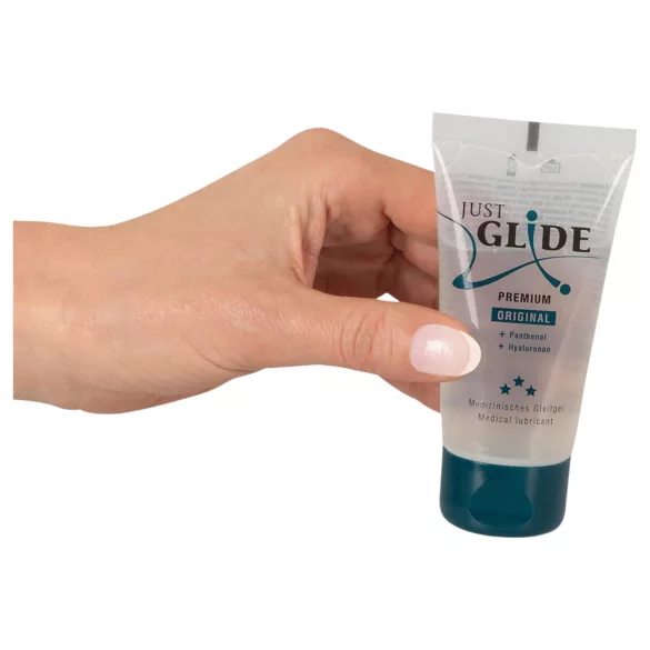 Just Glide Premium Original - λιπαντικό με βάση το νερό vegan - 50ml