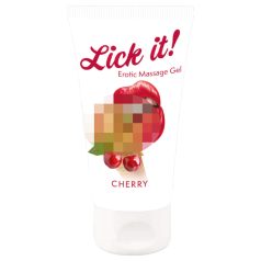   Lick it! - Βρώσιμο λιπαντικό 2σε1 - κεράσι (50ml)