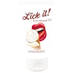   Lick it! - 2σε1 βρώσιμο λιπαντικό - λευκή σοκολάτα (50ml)