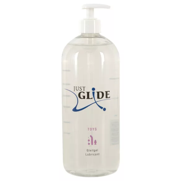 Just Glide - Υδατοδιαλυτό λιπαντικό για sex toys - 1000ml