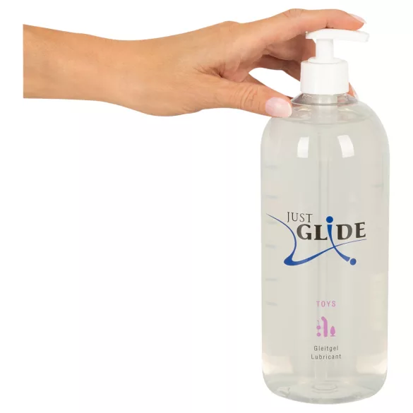 Just Glide - Υδατοδιαλυτό λιπαντικό για sex toys - 1000ml