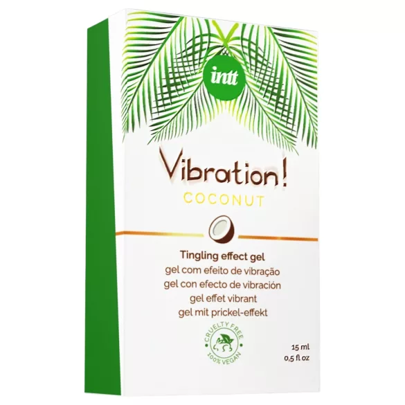 Intt Vibration! - υγρός δονητής - καρύδα (15 ml)