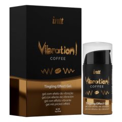 Intt Vibration! - tekutý vibrátor - káva (15ml)