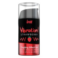 Intt Vibration! - liquid vibrator - strawberry (15ml)