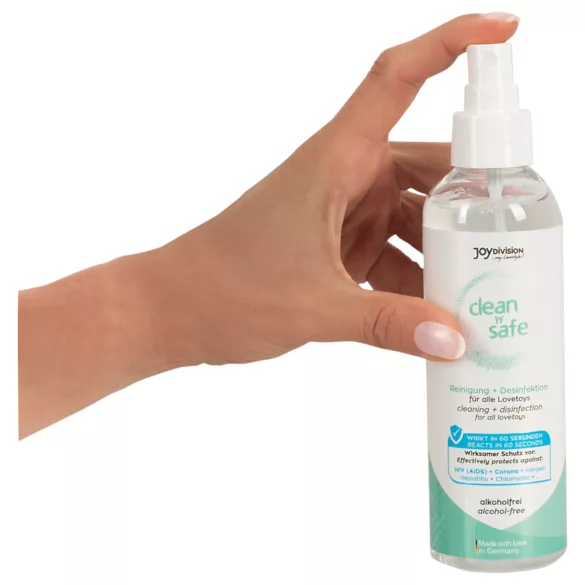 JoyDivision Clean Safe - απολυμαντικό σπρέι καθαρισμού - 200ml