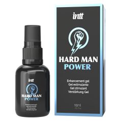   Intt Hard Man Power - τζελ διέγερσης για άνδρες (15ml)
