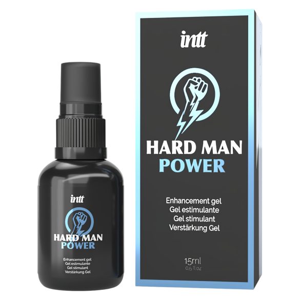 Intt Hard Man Power - τζελ διέγερσης για άνδρες (15ml)