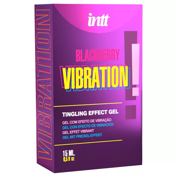 Intt Vibration! - υγρός δονητής - βατόμουρο - 15ml