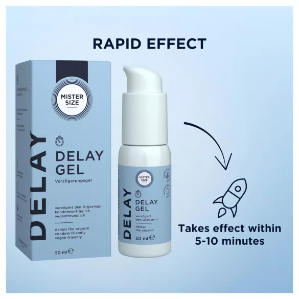 Mister Size - τζελ καθυστέρησης εκσπερμάτισης - 50ml