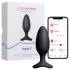 Lovense Hush 2 S - Δονητής πρωκτού με έλεγχο μέσω εφαρμογής (38 mm, μαύρο)