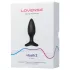 Lovense Hush 2 S - Δονητής πρωκτού με έλεγχο μέσω εφαρμογής (38 mm, μαύρο)