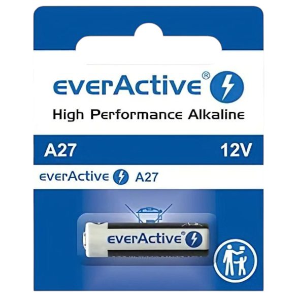 12V μπαταρία (27A, MN27) - 1 τεμάχιο