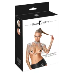 Bad Kitty - αλυσίδα ώμου (ασημί)