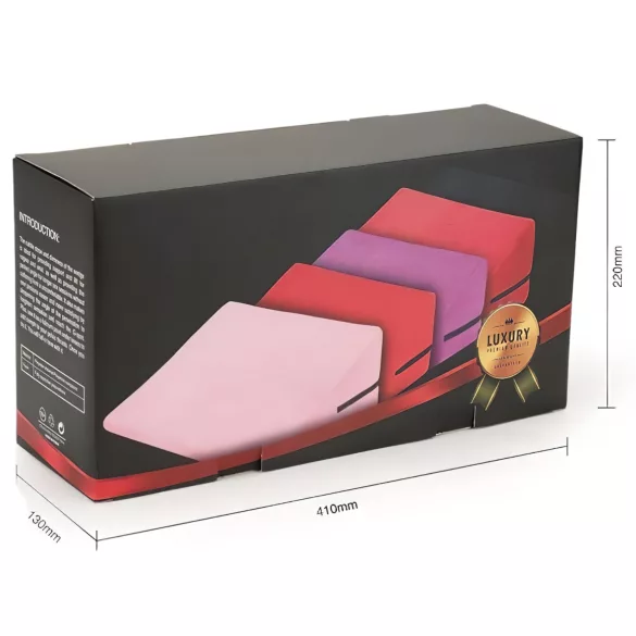 Desirel Magic Pillow - μαξιλάρι σεξ σφηνοειδούς σχήματος - μικρό (μαύρο)