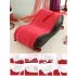 Desirel Magic Pillow - Φουσκωτό έπιπλο BDSM - με χειροπέδες (κόκκινο)