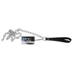   ZADO - μεταλλικό λουρί BDSM για κολάρο (ασημί)
