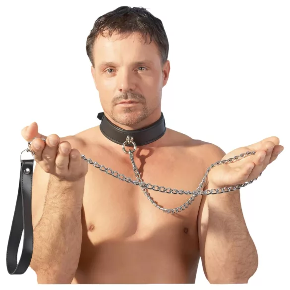 ZADO - μεταλλικό λουρί σκλάβου - ασημί