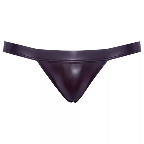 Svenjoyment - ανδρικό jockstrap γυαλιστερό - μαύρο
