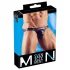 Svenjoyment - ανδρικό jockstrap γυαλιστερό - μαύρο - XXL