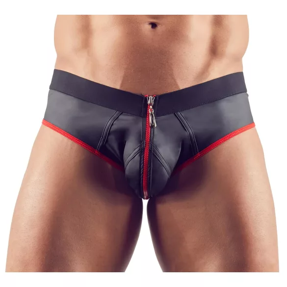 Svenjoyment - ανδρικό jockstrap ανοιχτό - μαύρο - XL