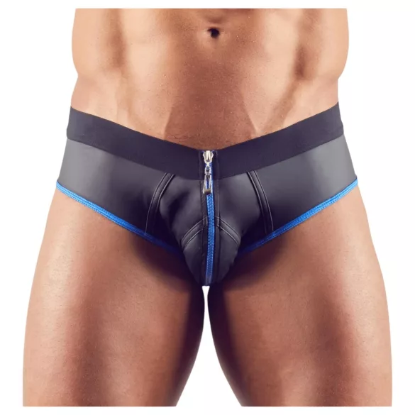 Svenjoyment - ανδρικό jockstrap ανοιχτό - μαύρο μπλε - M