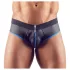 Svenjoyment - ανδρικό jockstrap ανοιχτό - μαύρο μπλε - M
