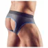 Svenjoyment - ανδρικό jockstrap ανοιχτό - μαύρο μπλε - M
