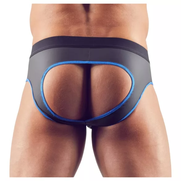 Svenjoyment - ανδρικό jockstrap ανοιχτό - μαύρο μπλε - M