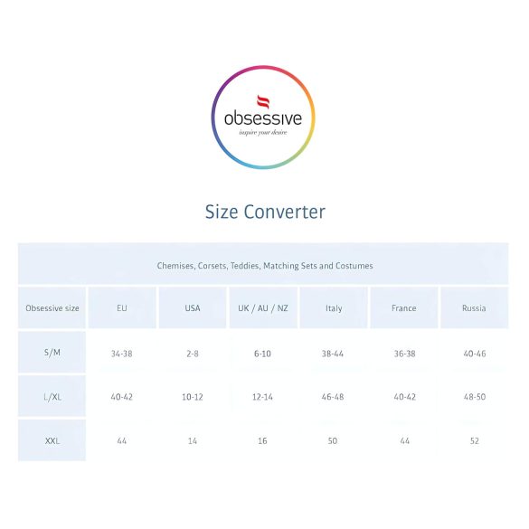 Obsessive Emperita - εκλεπτυσμένο σετ εσωρούχων με λεπτό κέντημα (μαύρο)