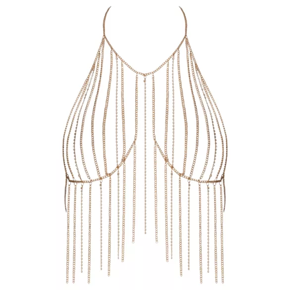Cottelli - γυναικείο ρυθμιζόμενο body chain - χρυσό
