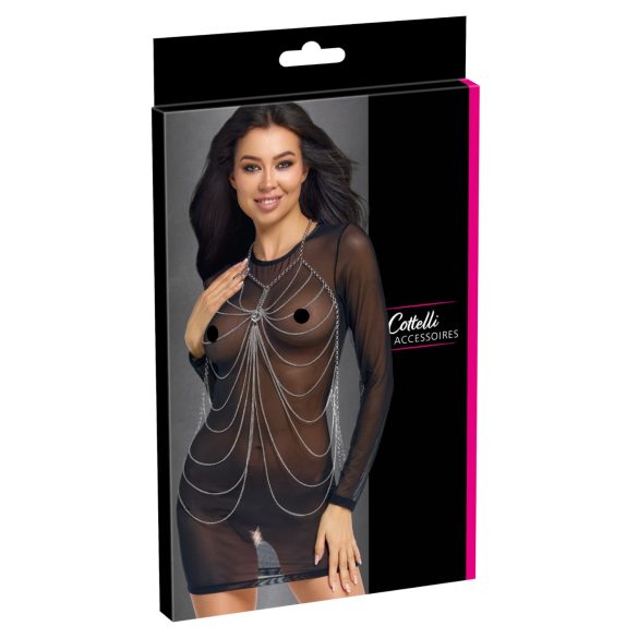 Cottelli - αλυσίδα σώματος (ασημί)