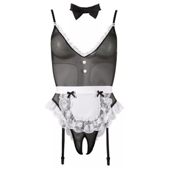 Cottelli - κορμάκι καμαριέρας - σέξι lingerie - γυναίκα - XL
