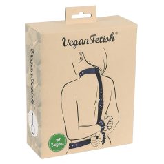   Vegan Fetish - Σετ δεσίματος χεριών πίσω (μαύρο)