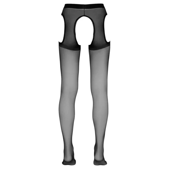Cottelli - ανοιχτό (crotchless) καλσόν (μαύρο) - L/XL