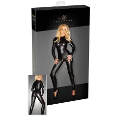   Noir - ολόσωμη φόρμα latex με μακριά μανίκια - μαύρο - L