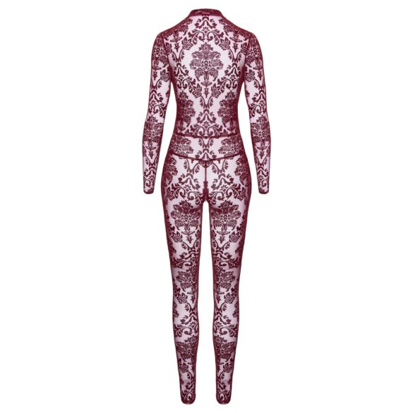 Noir Kink Royal - ολόσωμο καλσόν διάφανο - κόκκινο