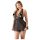 Cottelli Plus Size - δαντελένιο μαύρο babydoll - 3XL