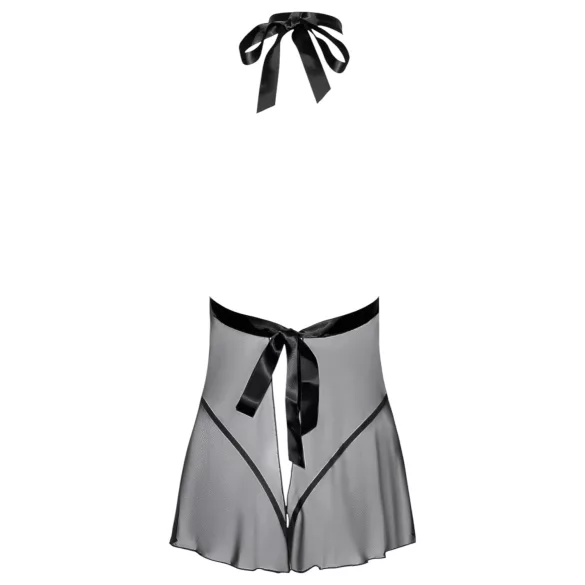 Kissable - babydoll δαντέλα λαιμόκοψη γυναικείο - μαύρο