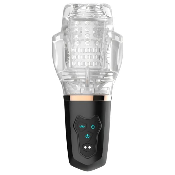 Funny Me Rocket Cup - αναρροφητής-δόνητης (διαφανές-μαύρο)