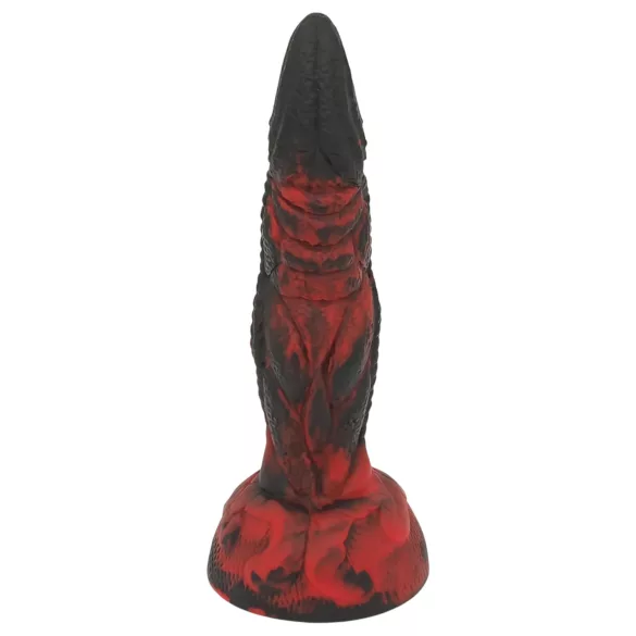 OgazR - δονητής με ραβδώσεις - 20cm - κόκκινο