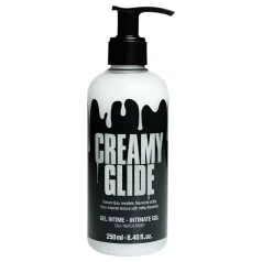   Creamy Glide - λιπαντικό νερού τύπου σπέρμα - τζελ μασάζ - 250ml