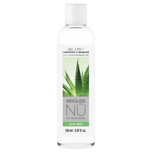 Mixgliss Nu Aloe Vera - τζελ μασάζ nuru και λιπαντικό (150 ml)