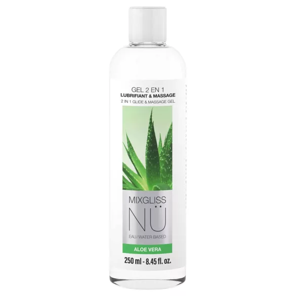 Mixgliss Nu Aloe Vera - τζελ μασάζ nuru και λιπαντικό (250ml)