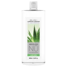   Mixgliss Nu Aloe Vera - nuru τζελ μασάζ και λιπαντικό (1000ml)