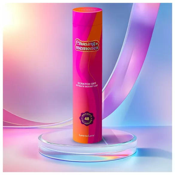 Love to Love - ξυστό πόστερ ερωτικού παιχνιδιού (αγγλικά)